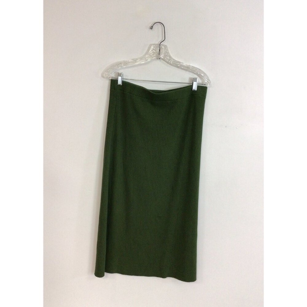 Vince Sweater Skirt Midi Length Womens Large - Picture 1 of 5